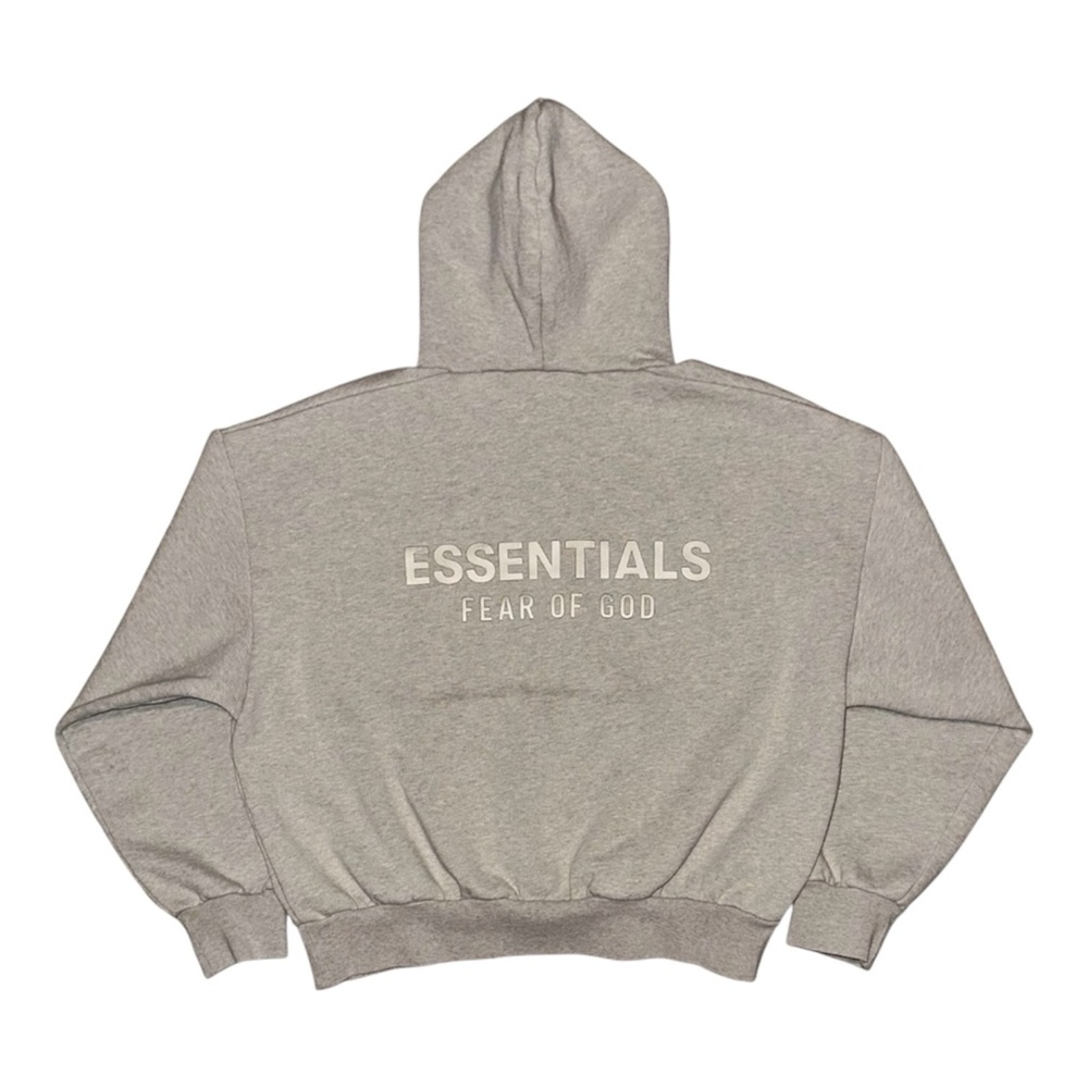 Fear of God Essentials Heather Stone Hoodie SS25 Brand New With Tags